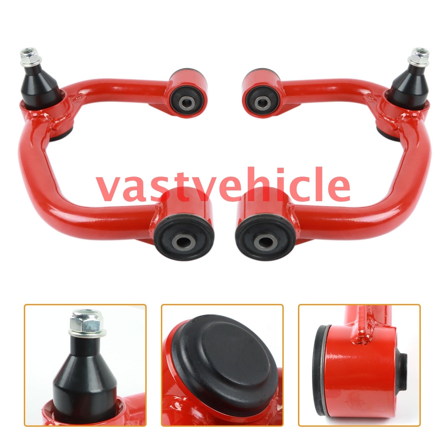 RED 2-4 Lift Front Upper Control Arms for 04-20 2008 for Ford F-150 4WD vastvehicle