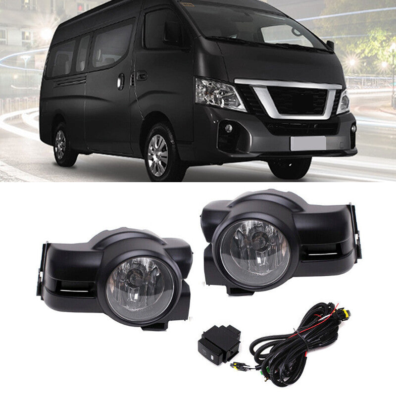 Set Front Bumper Fog Light Kit for Nissan NV350 Urvan 2014-2017 / Urvan 2011-13