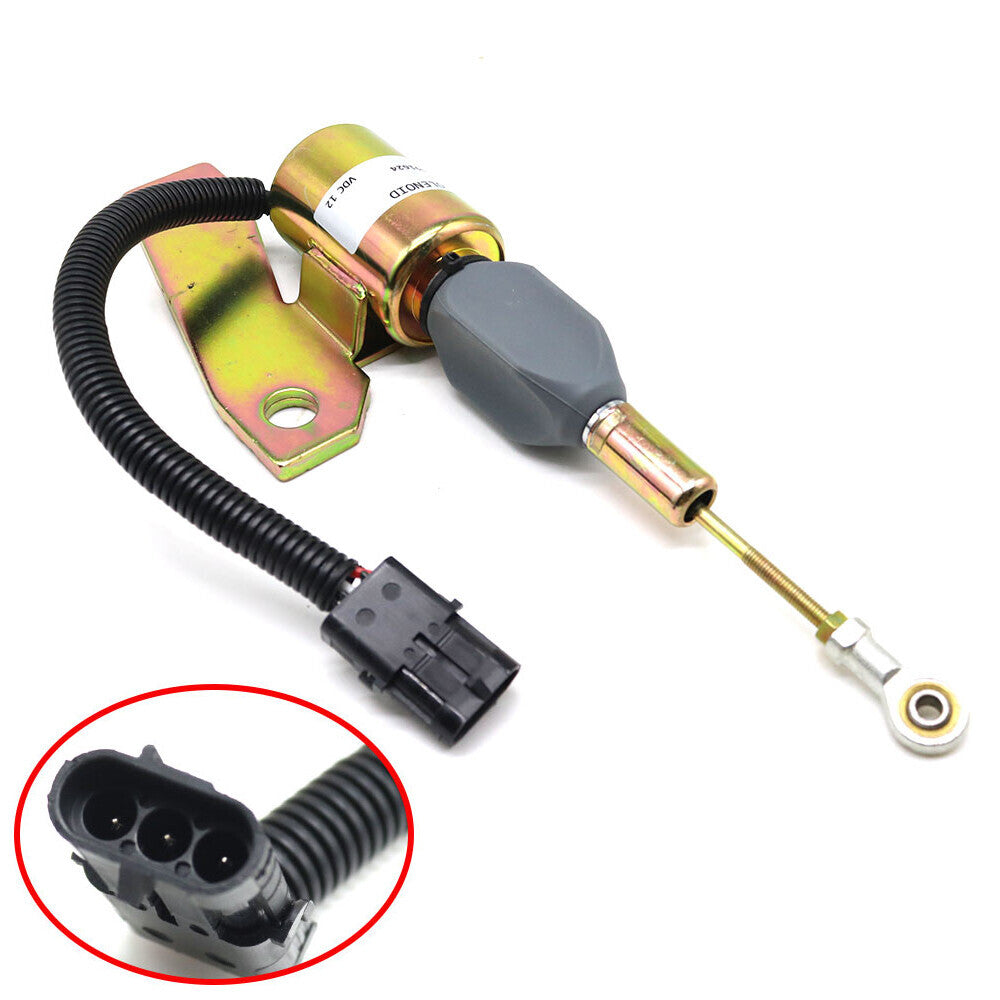 1X For 6BT 5.9L 12V Shut off Solenoid 3991624 stop solenoid 3991624