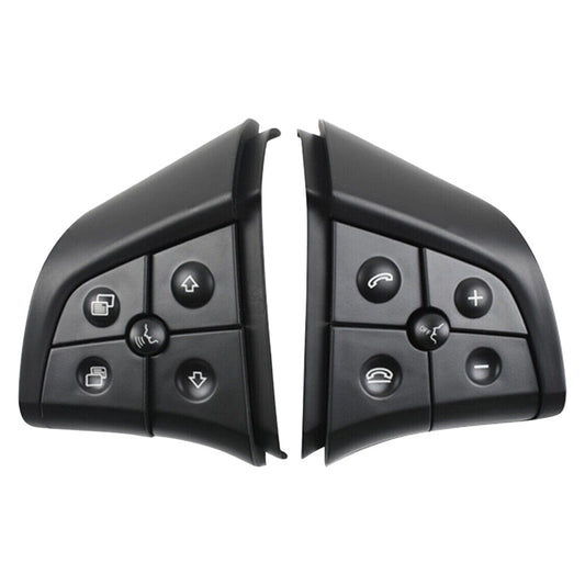 2Pcs For W164 B R ML GL CLass 2006-2009 5 Buttons Steering Wheel Control Switch