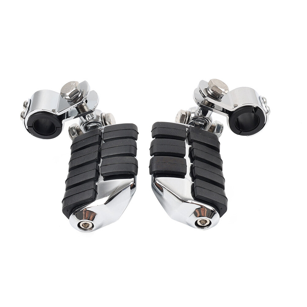 Universal Motorcycle Footpegs Highway Pegs Foot Rest 1-1/4 Fit for Harley for Honda