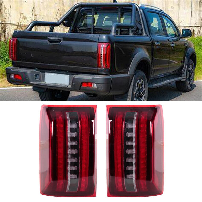 Suitable for JAC T9 HUNTER 2021-2023 LED rear taillights, parking lights, and turn signals.