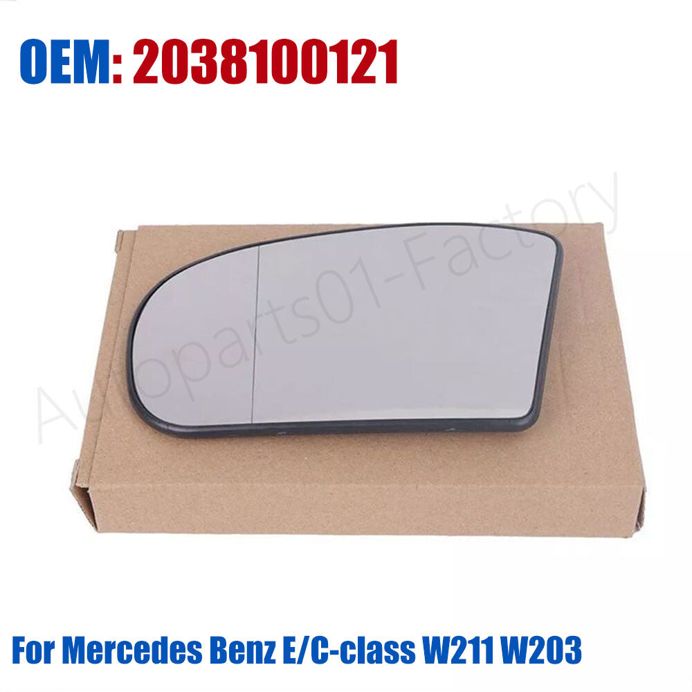 Left Side Door Mirror Glass For 03-06 for Mercedes-Benz E/C-class W211 W203