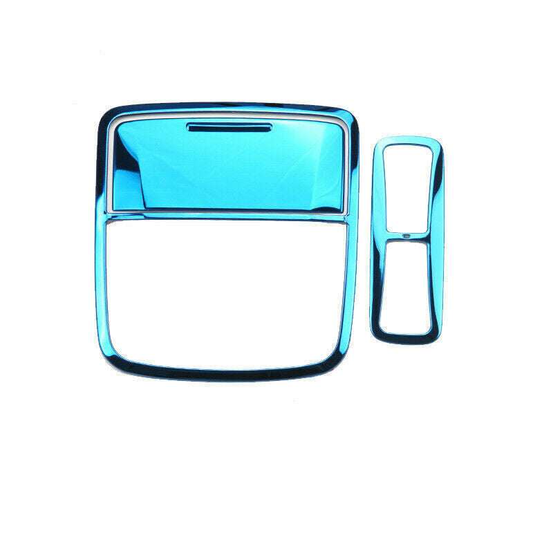 Front Reading Lamp Frame Cover Trim for Honda Accord 9th 2014-2017 Blue Titanium