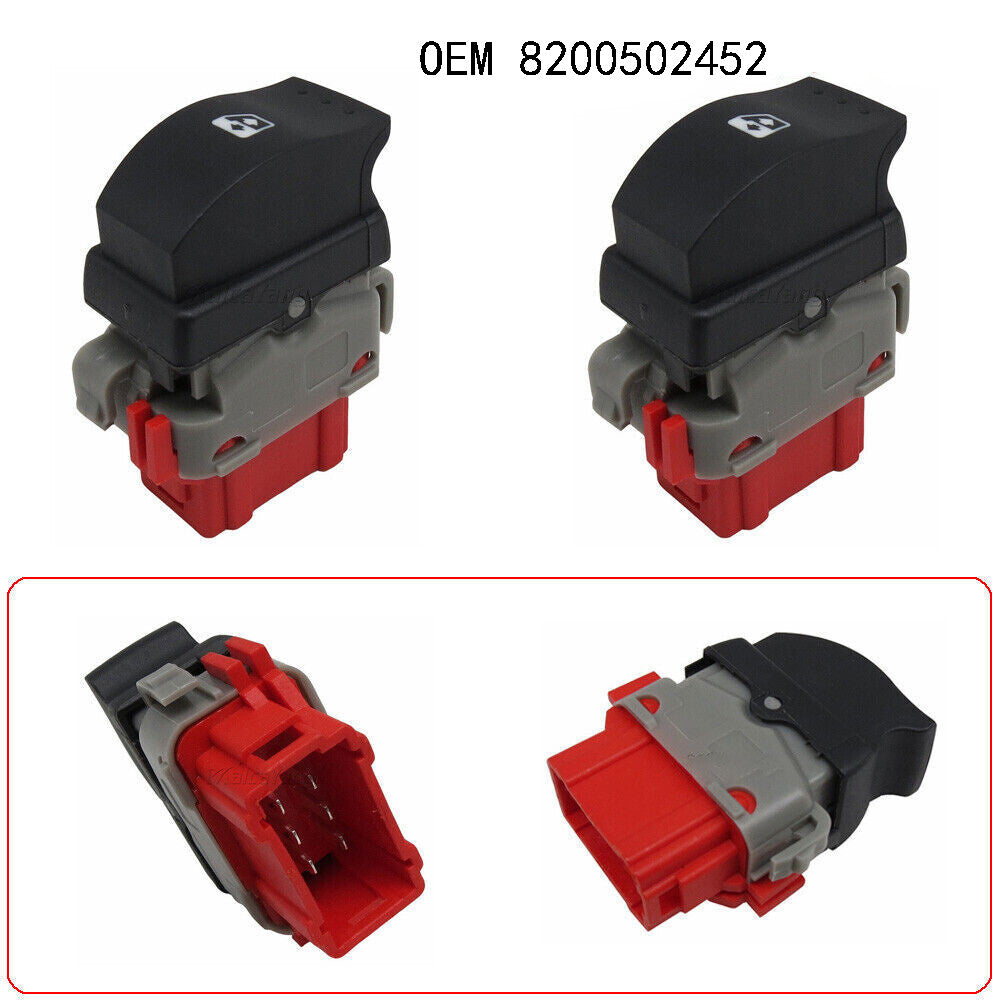 for Renault Master II 2006 2007 2008 2009-2010 Power 2x Passenger Window Switch