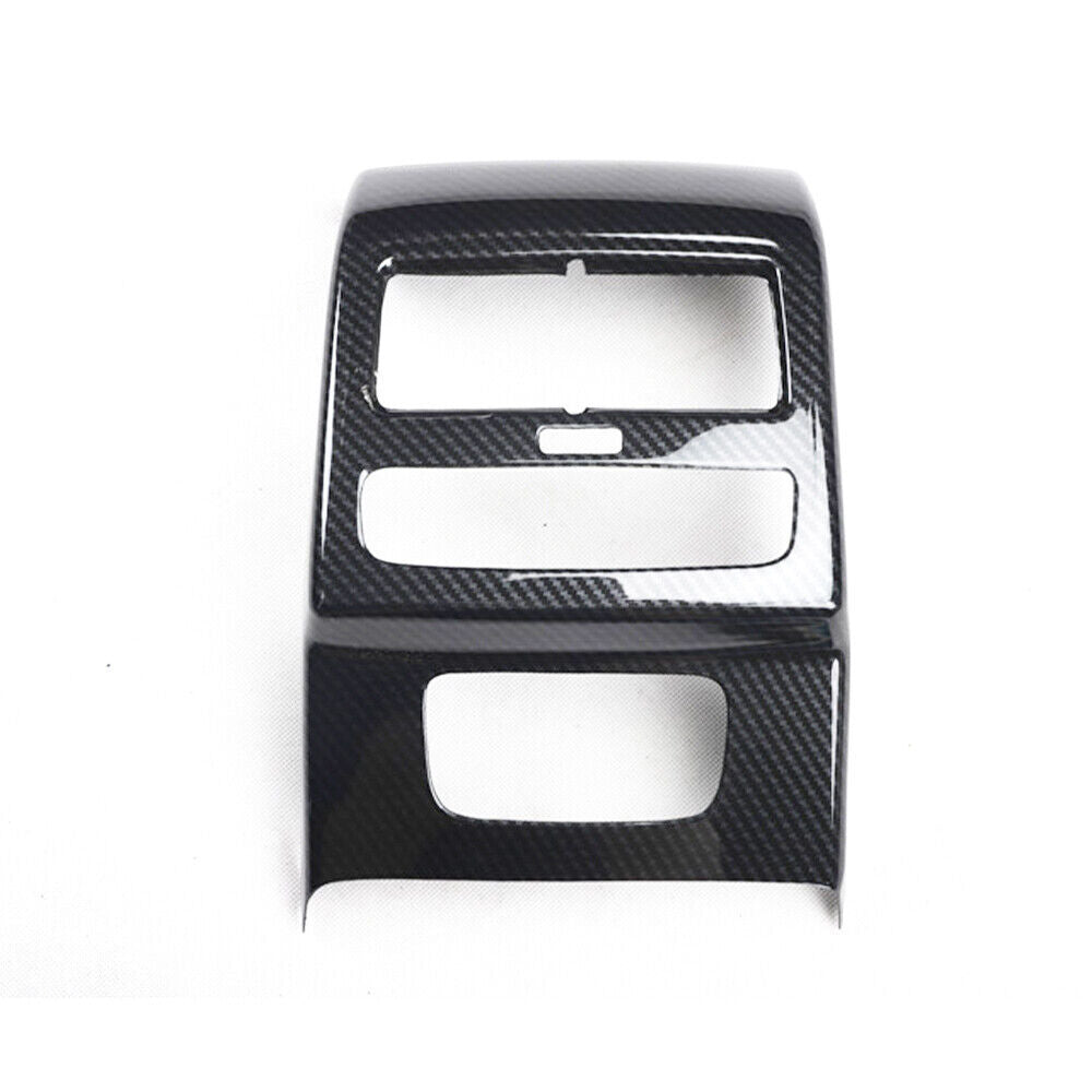 Car Inner Rear Air Outlet Vent Frame Trim Fit for Audi A5 2017-2019 Carbon Fiber