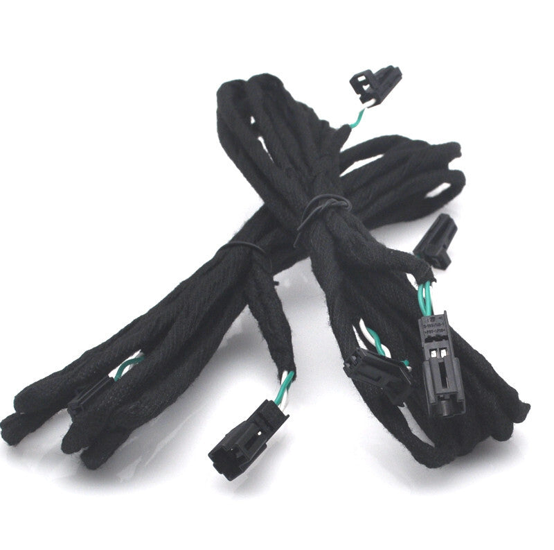 Retrofit Rear footwell light Y-adapter splitter cable for Audi A4 A6 Q5 Q7 A5 A7