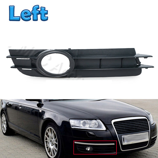 Left Front Fog Lamp Cover Gille Frame for Audi A6 And A6 Quattro C6 2005-2008