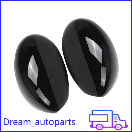 Left Right Side View Mirror Cover Cap for Mini Cooper R50 R53 Hatchback 00-06