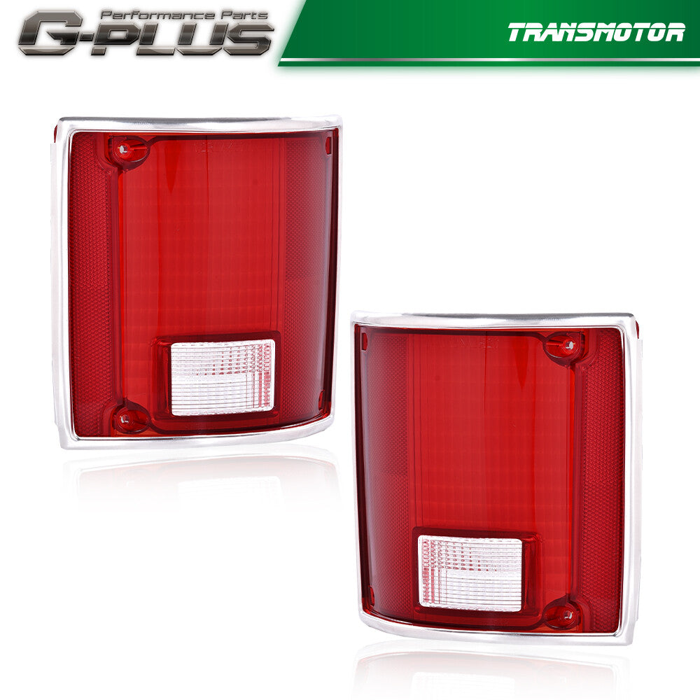 Suitable for Chevrolet C10 1975-1986. Taillights, driver and passenger side.