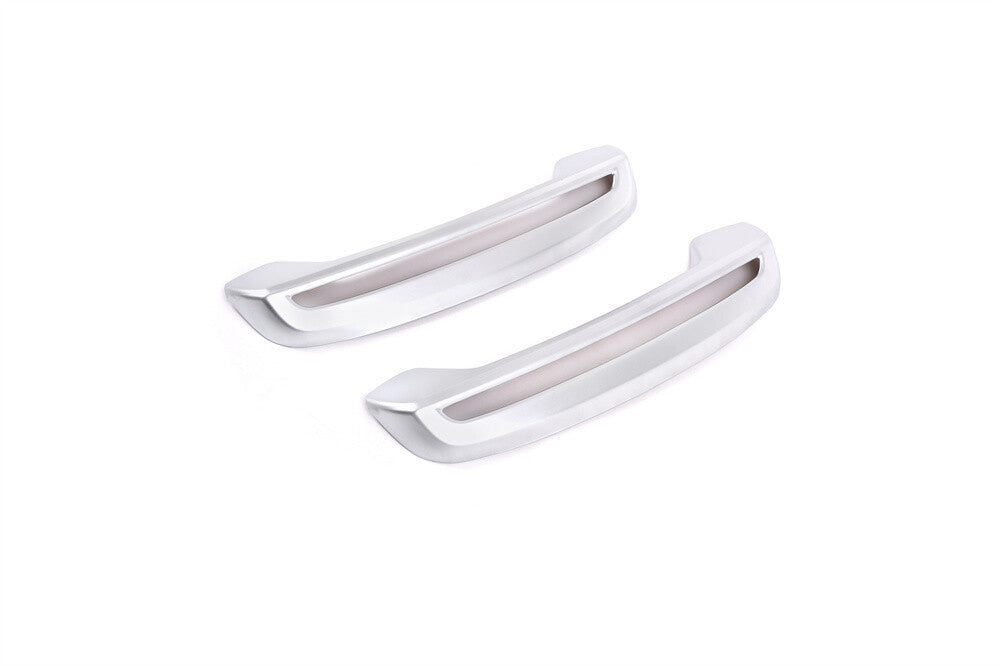 Silver ABS Inner for Seat Back Panel Decorative Cover for BMW 3 Series G20 G28 2020+