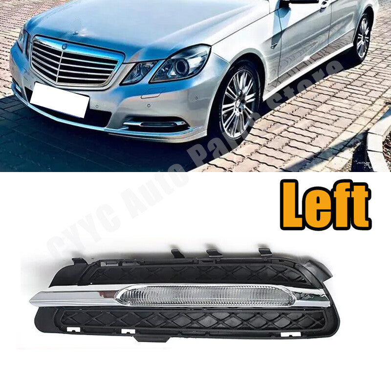 ?? Left LED daytime running lights fog lamp for Mercedes-Benz W212 E250 09-13 ??