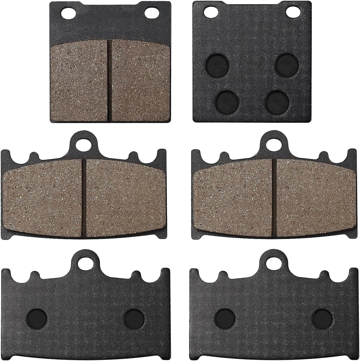 Front and Rear Brake Pads for Suzuki GSXR 600 GSXR600 1997-2003 GSXR750 GSXR