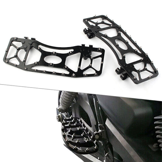 2x Wide Foot Pegs Floorboard Floor Board Fit Touring Electra Road Glide Dyna FLD