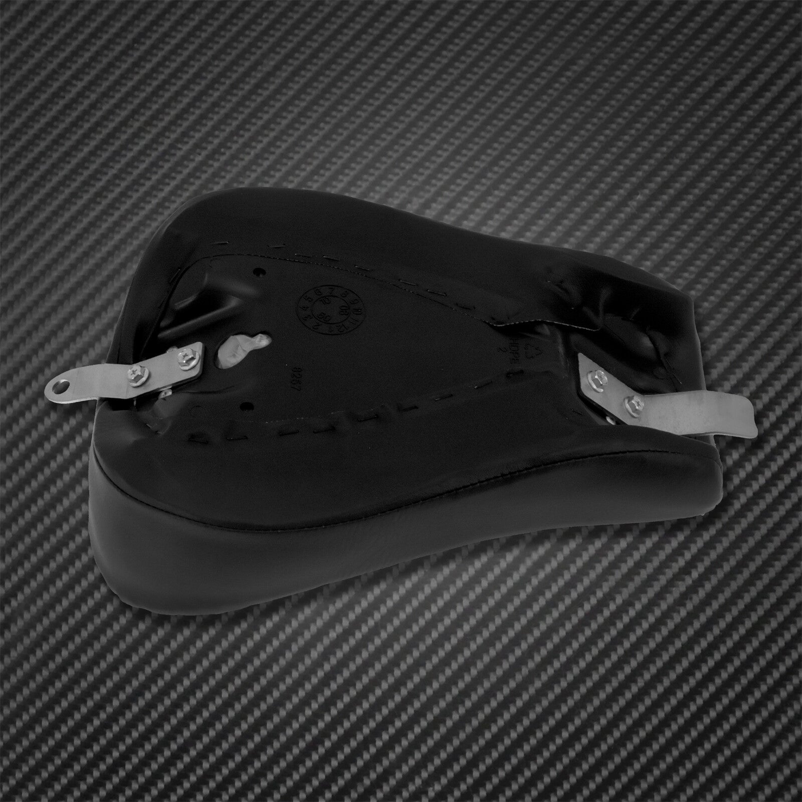 Black Front Driver Solo for Seat Cushion Fit For Sportster XL 1200 883 48 2012-2015