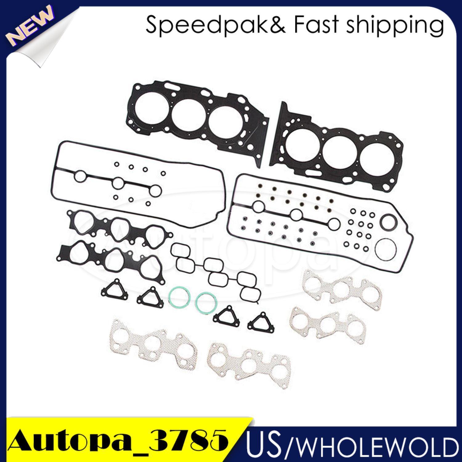 Full Gasket Set Head Bolts Fit 03-09 for Toyota 4Runner Tacoma Tundra 4.0 DOHC 1GRFE