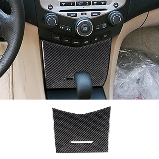 Carbon Fiber Storage Box Panel Trim Cover for Honda Accord Sedan 2003-2007