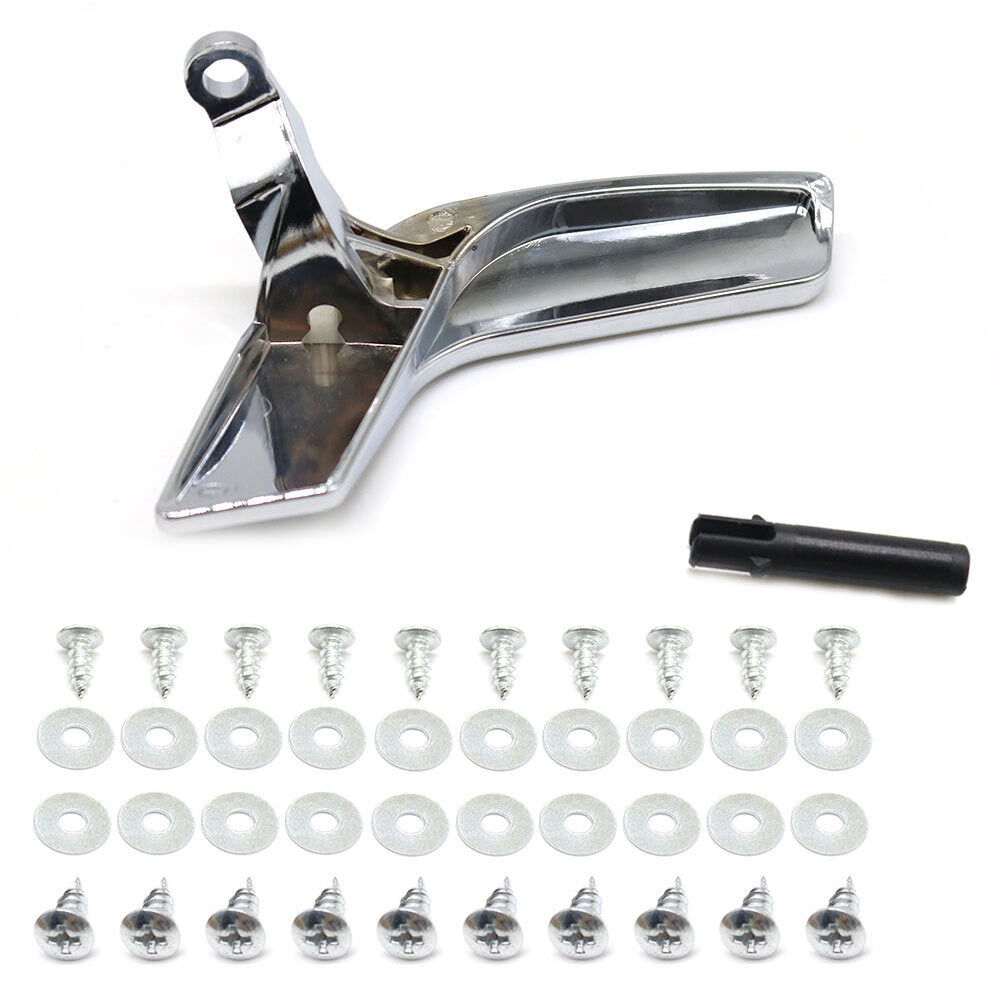 1PC Left Bright Silver Inside Upgraded Door Handle Kit for Mercedes C250 C300