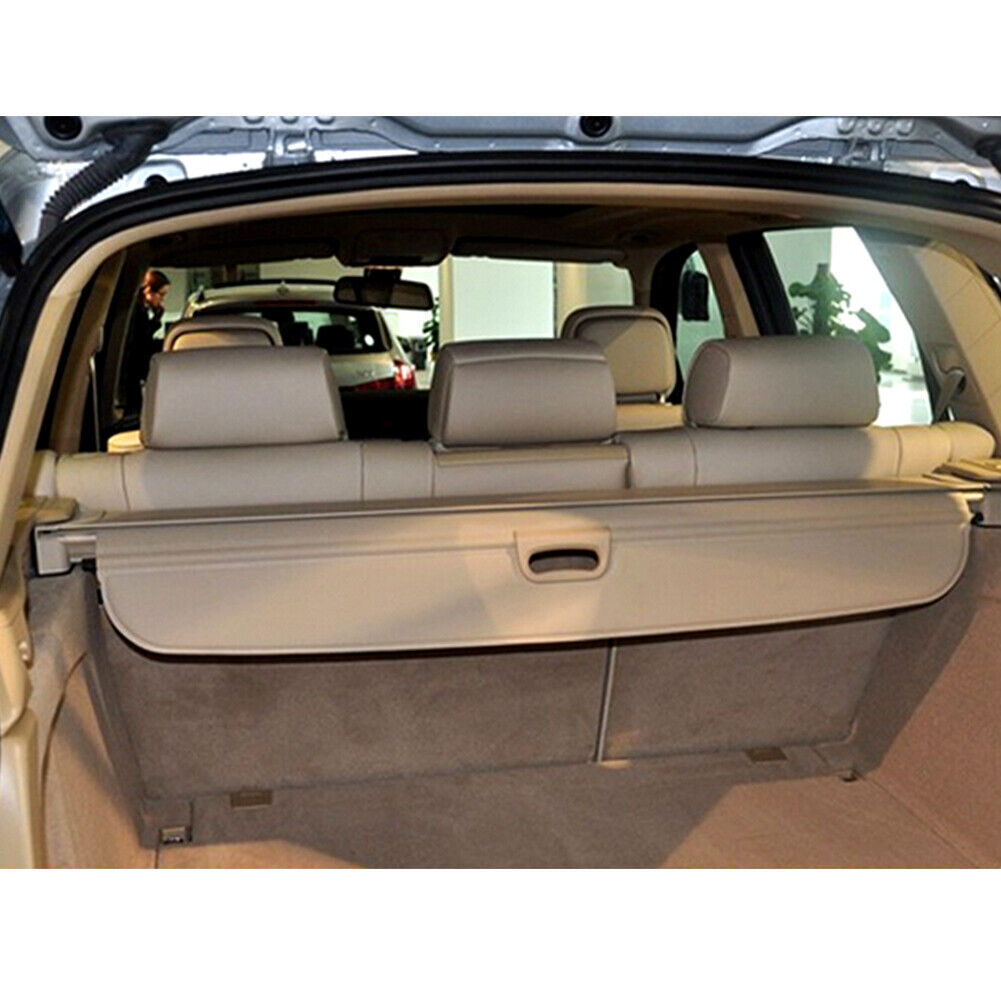 for BMW X5 E70 F15 2007-2018 beige Retractable Trunk Luggage Shade Cargo Cover
