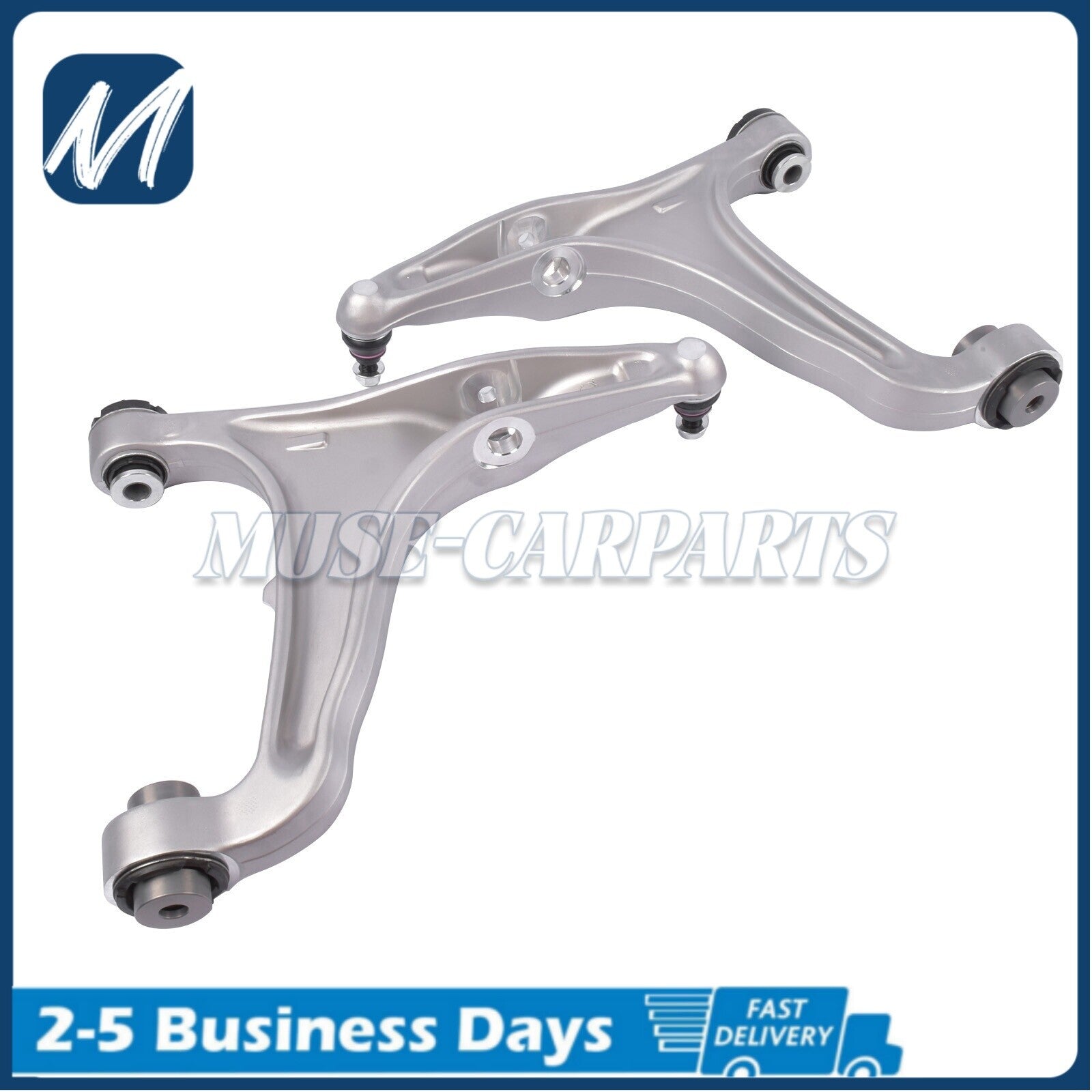 The lower left and right control arms are suitable for Maserati for Levante 17-22 3.0L 3.8L V6 V8...