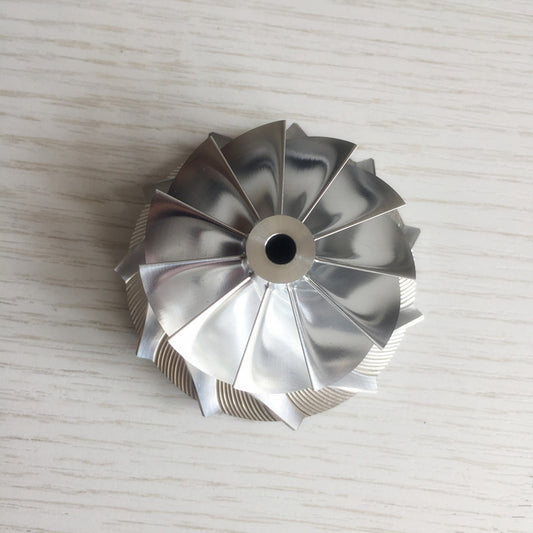 GT15-25 47.50/60.01 mm 11+0 Blade Performance Turbine Billet Compressor Wheel