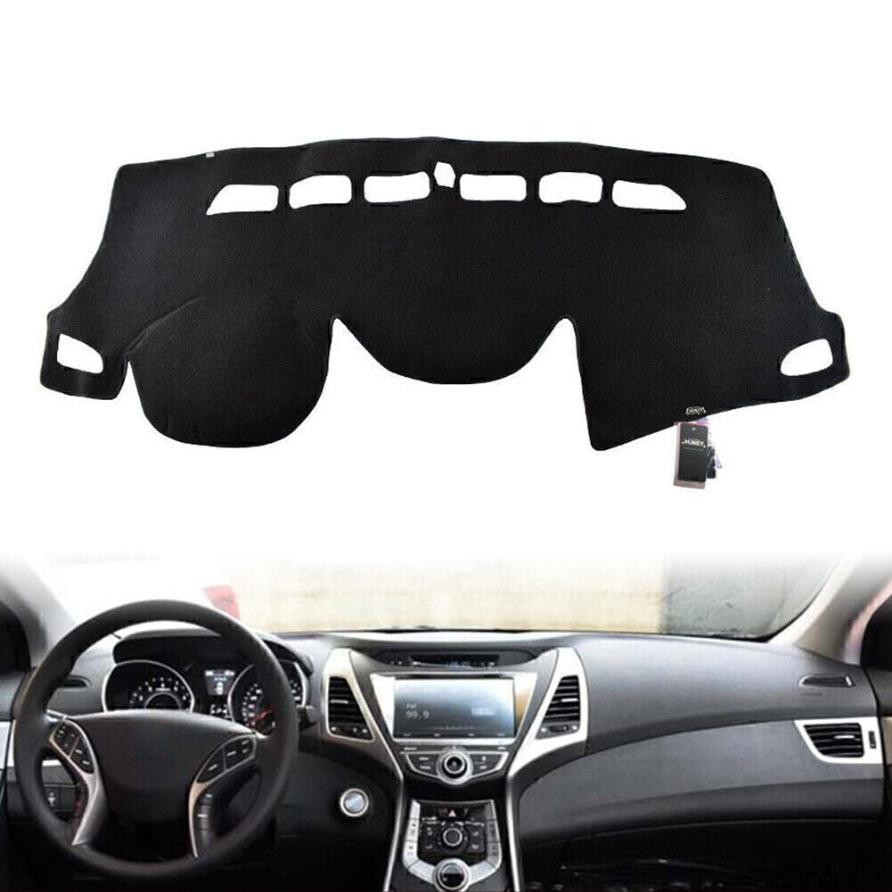 Car Dash Cover Mat Dashmat for Hyundai for Elantra Avante 2011 -2015 14 13 LHD