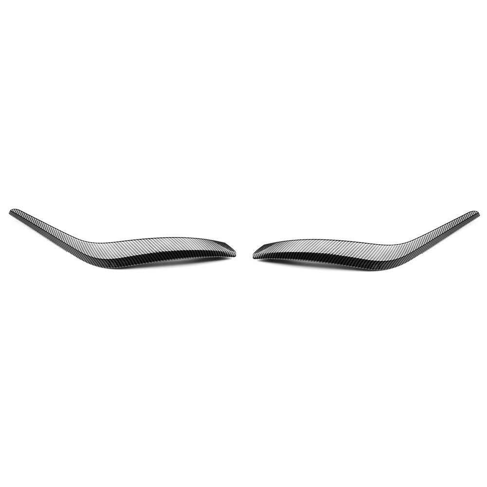 1x Carbon Fiber Inner Door Panel Handle Pull Trim Cover for BMW X1 E84 2010-2016