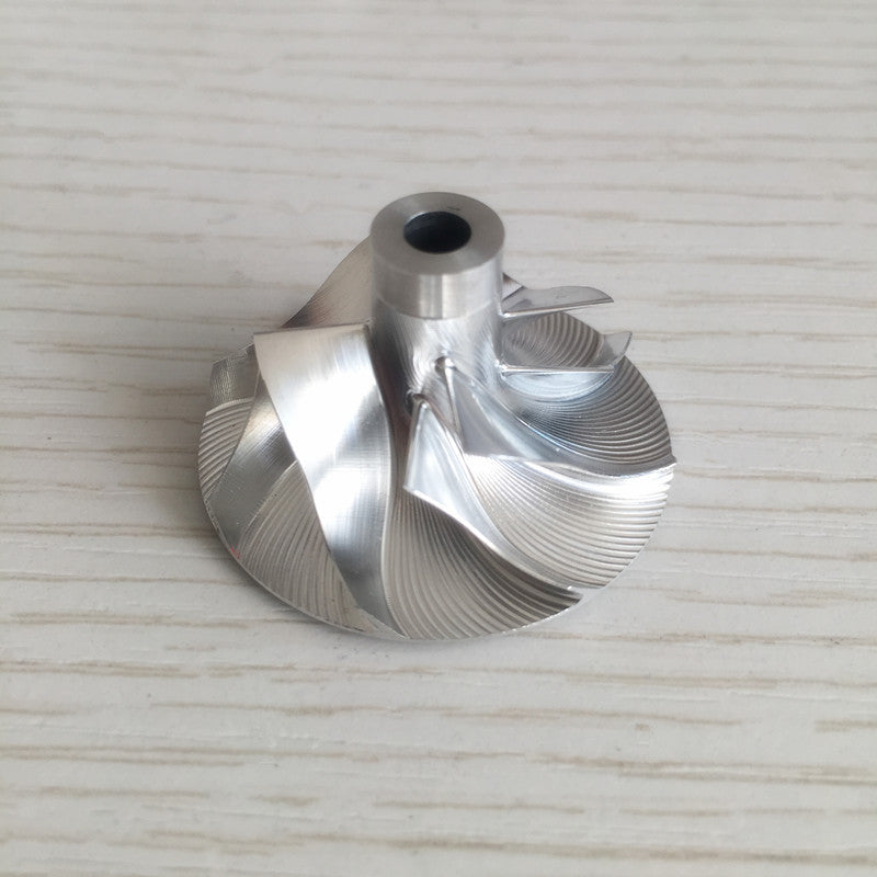 RHF3 25.50/36.95 mm 4+4 blade turbine blank compressor wheel suitable for ISUZU CIFU