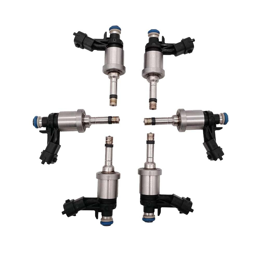 12638530 6x Fuel Injectors for Buick Enclave, Lacrosse, for Cadillac CTS, for Chevrolet
