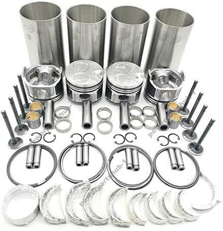 For Doosan Crawler Excavator DX60R Yanmar Engine 4TNV98 Overhaul Rebuild Kit
