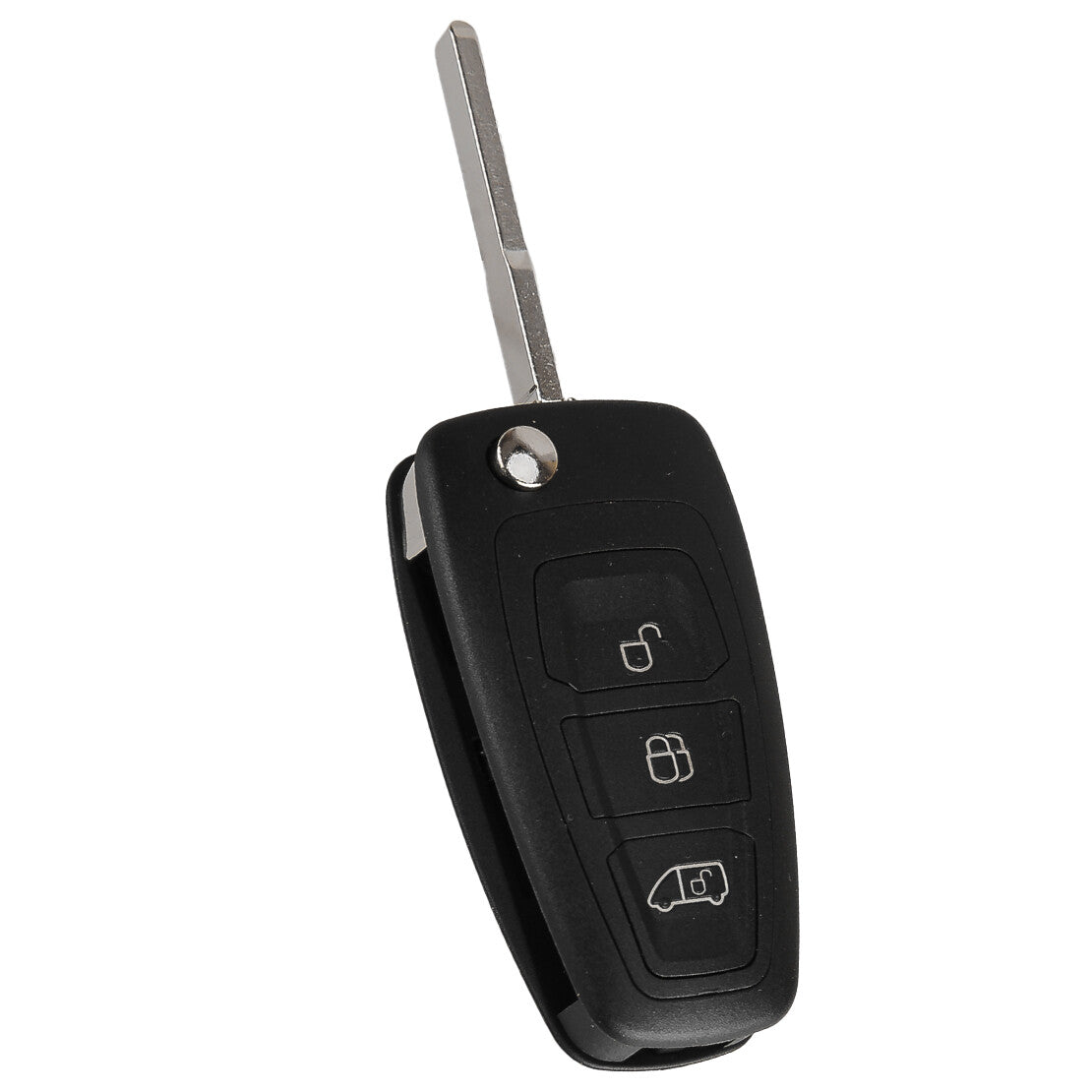 Uncut Key Fob Case Housing Shell fit for Ford Transit Tourneo Custom 2016-20