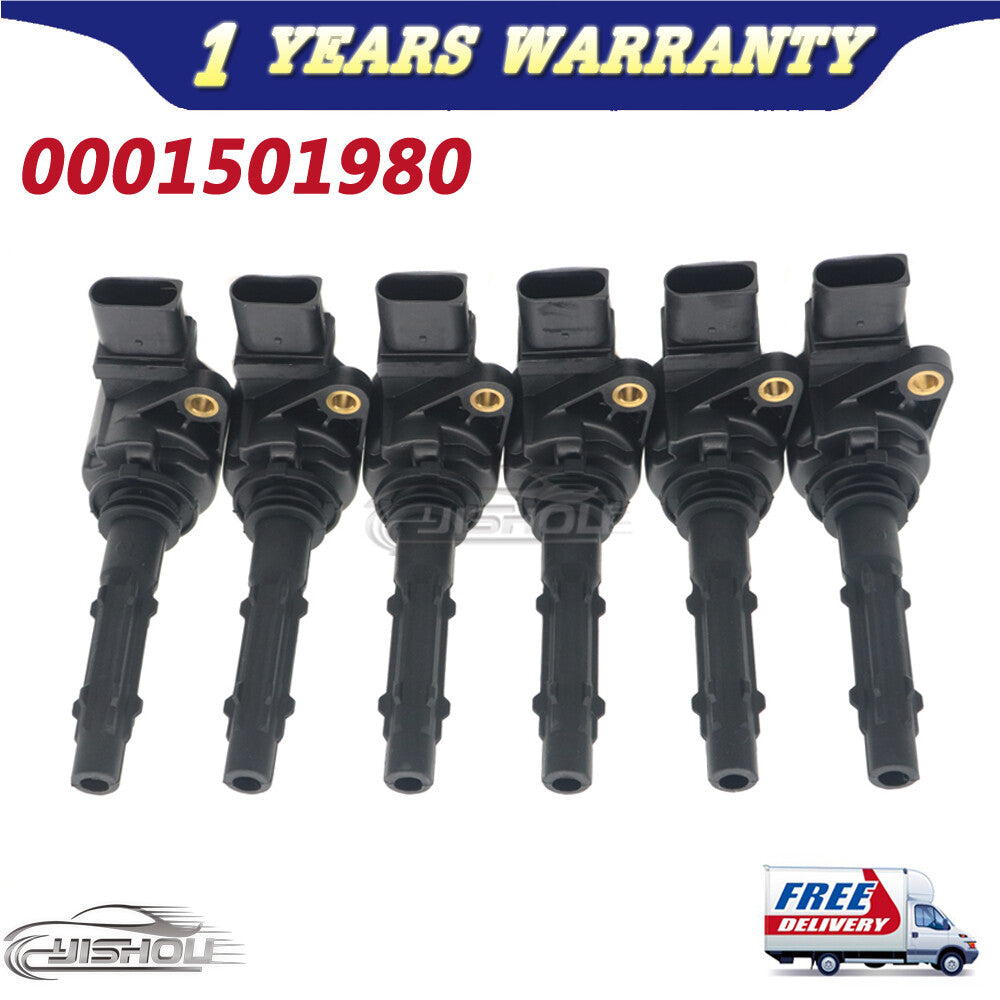 6PCS A2729060060 Ignition Coil Fit For 2005-2010 for Mercedes-Benz 19005267 GN10235