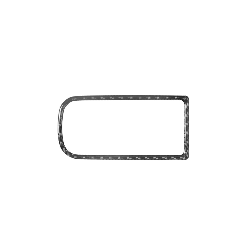 Carbon Fiber Center Storage Frame Cover Trim for Volkswagen for Tiguan 2013-2017