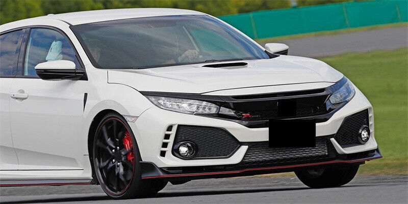 Right Front Bumper Fog Lamp Cover Grille for Honda for Civic Type R Hatchback 17-20