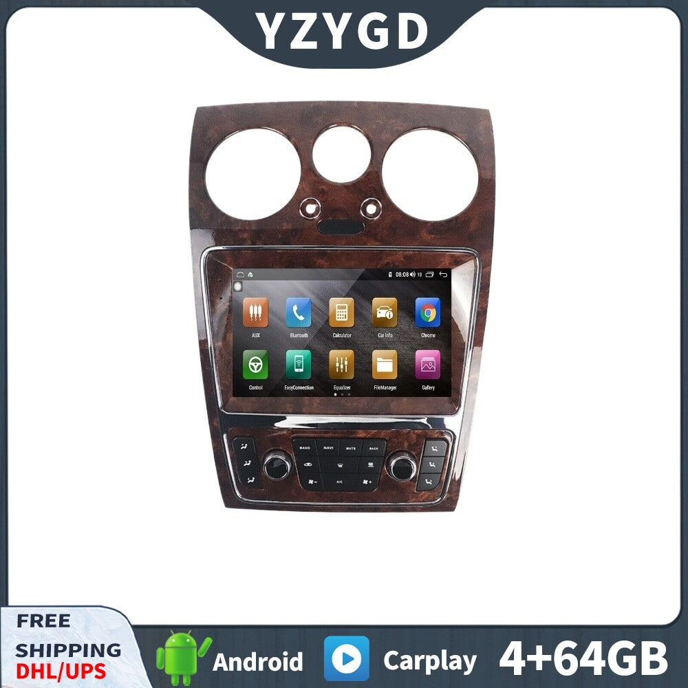 9 for Bentley for Continental GT 2004-2011 Car Radio Stereo Screen Receiver 64GB