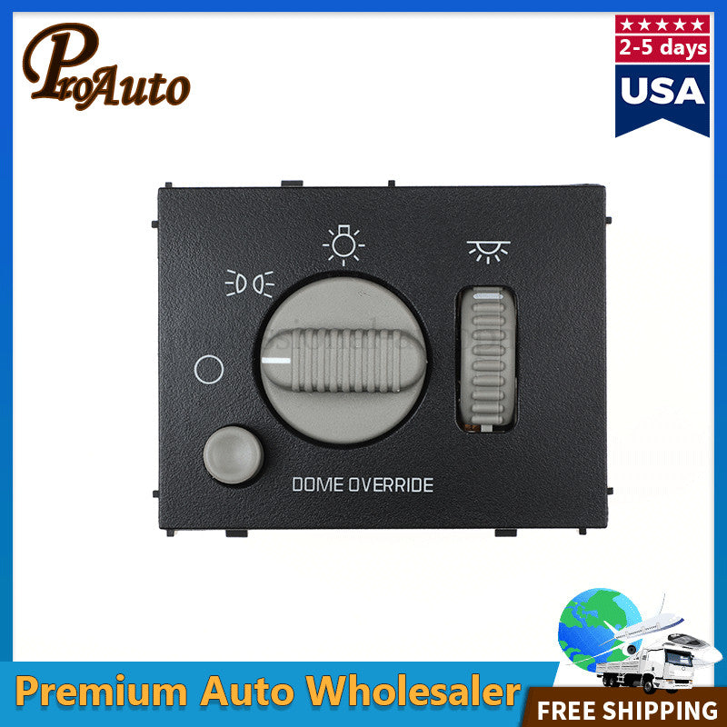 Headlight Dimmer Switch 15755595 For 99-02 for Chevy Silverado for GMC for Sierra 1500 2500