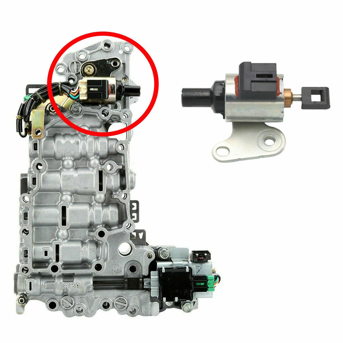 The JF010E CVT stepper motor is suitable for Japanese Altima, Maxima, Murano, and Versa RE0F09A