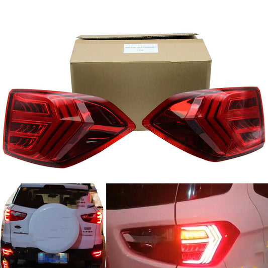 2PCS Outside LED Rear Lamps Taillights Refit for Ford Ecosport 2013-2020 2014