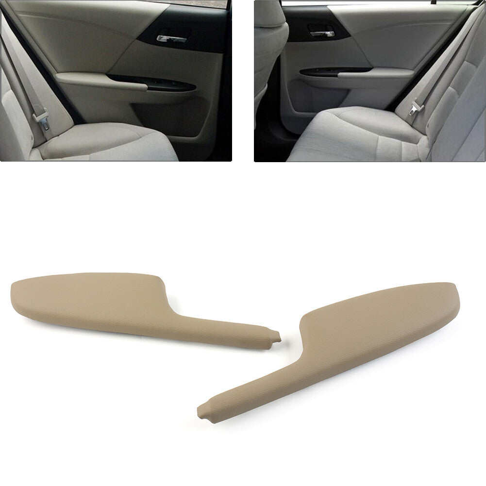 1 Pair Rear Door Armrest Lid Latch Panel Cover for Honda Accord 9th Generation
