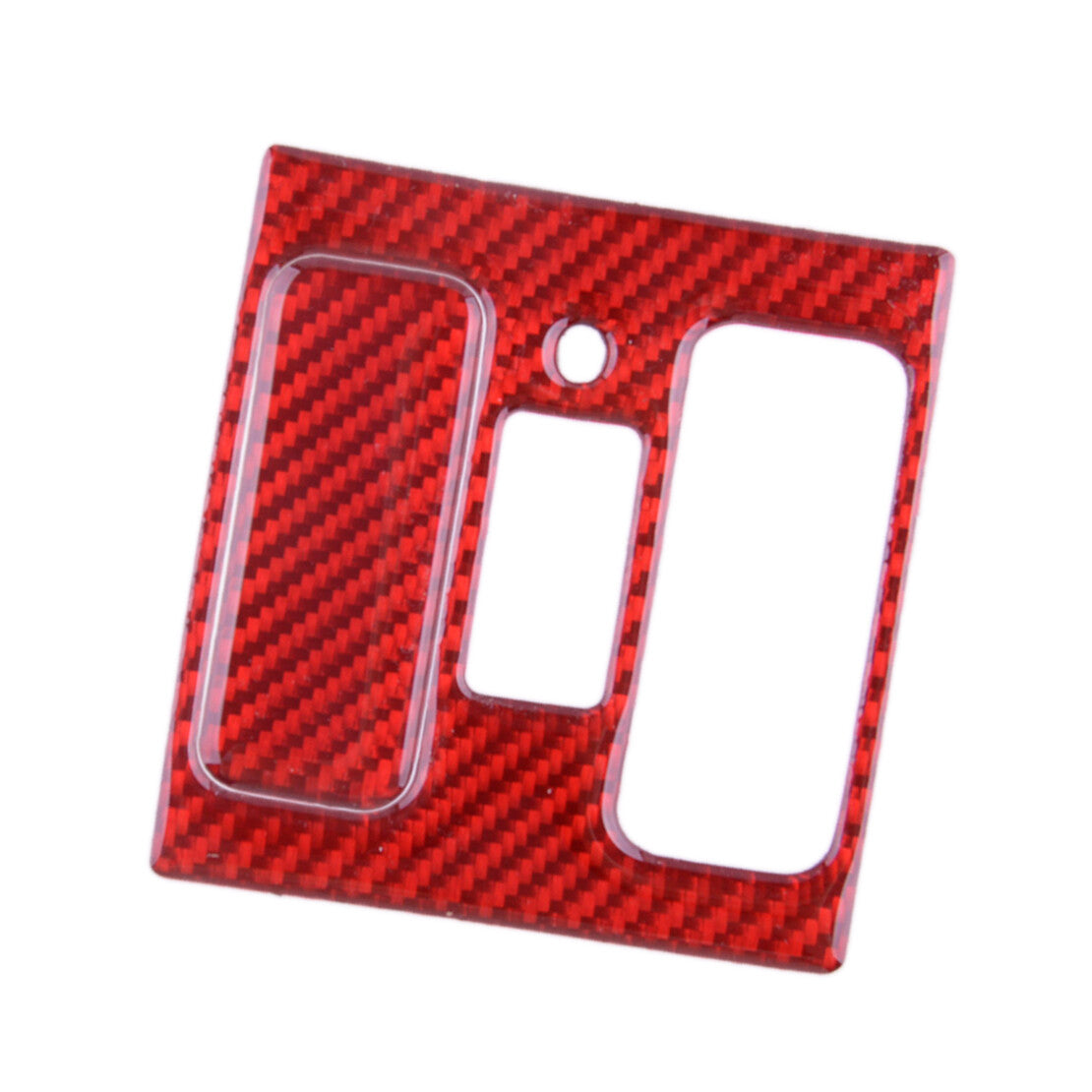 Car Red Carbon Fiber Reading Light Panel Cover Trim Sticker Fit for Honda for Civic