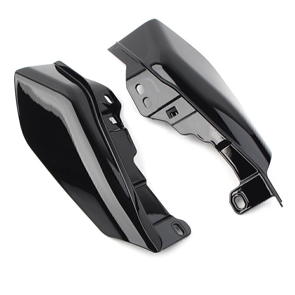 for Harley Touring Mid-Frame Air Deflector Wind Heat Shield Trim Vivid Black UK