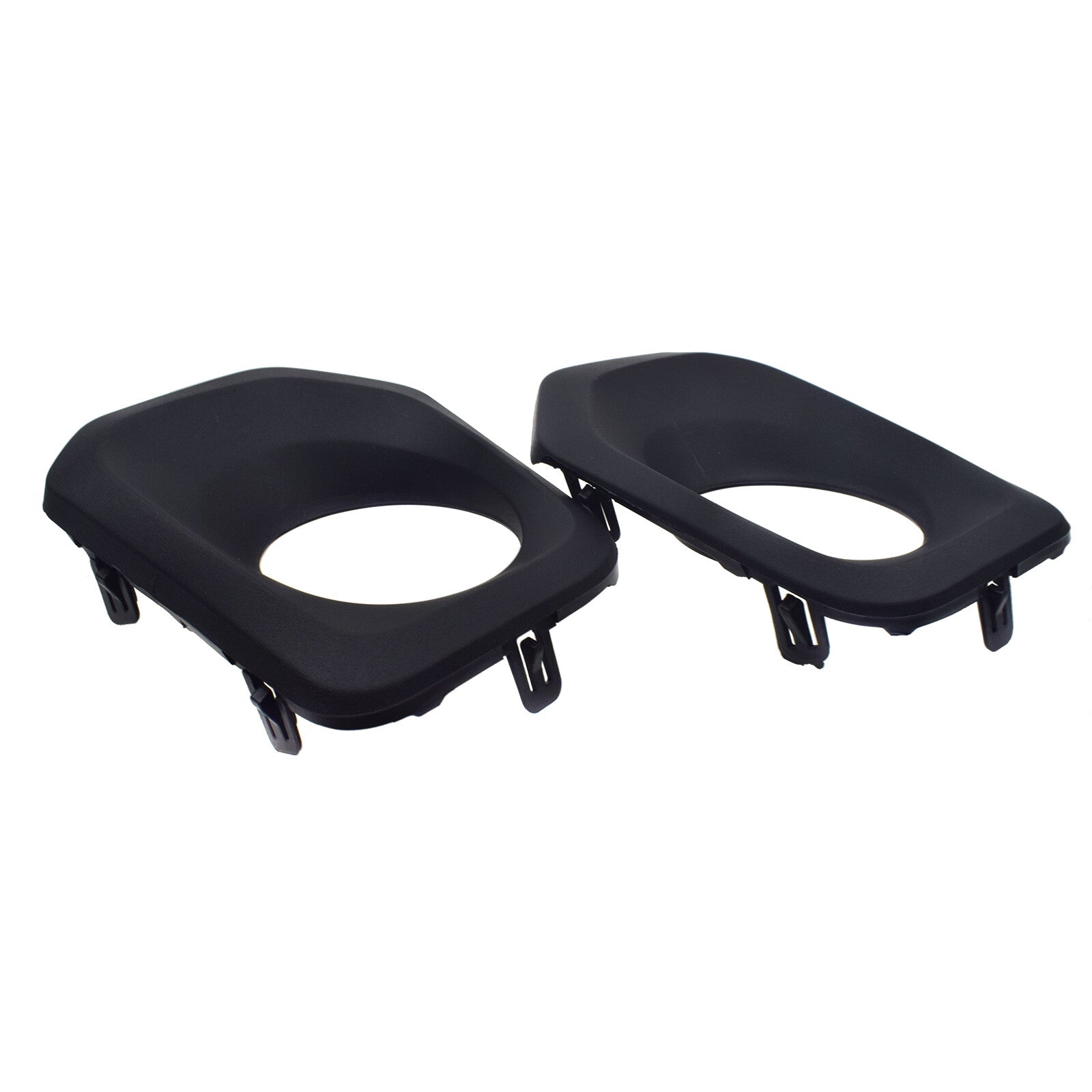 Pair Front Left Right Side Fog Lamp Light Trim Bezel for Toyota Tacoma 2016-21