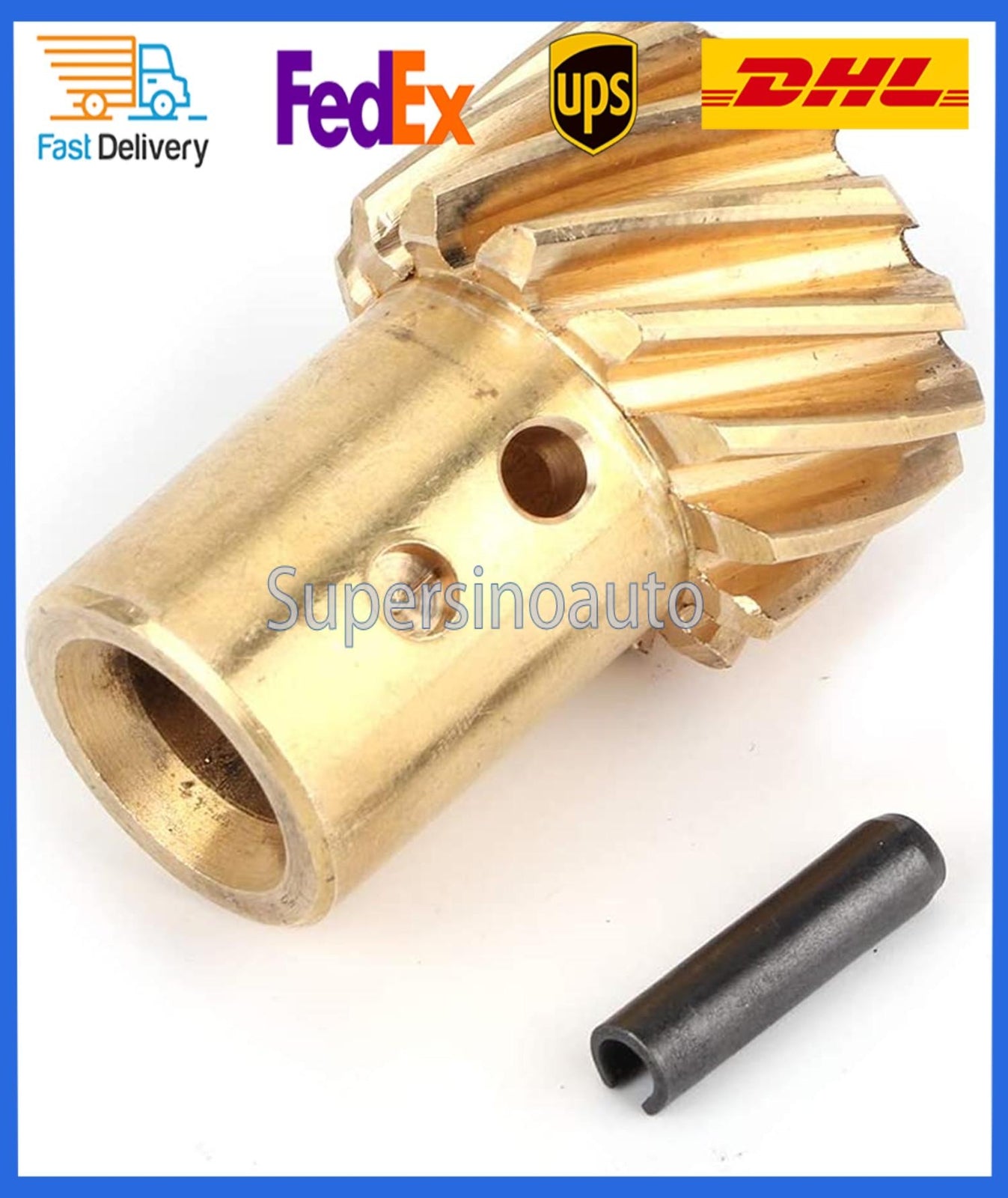 HEI Distributor Gear 0.491 Shaft Small Big Block Roller Cam Bronze For SBC BBC