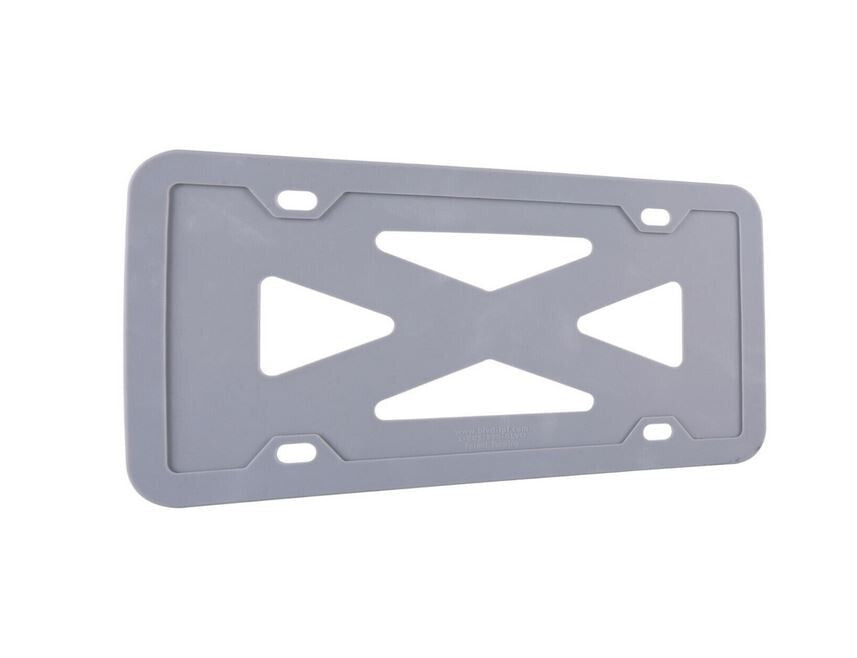 Car license plate frame cover cap, trunk gray silicone, suitable for new  for ford  models