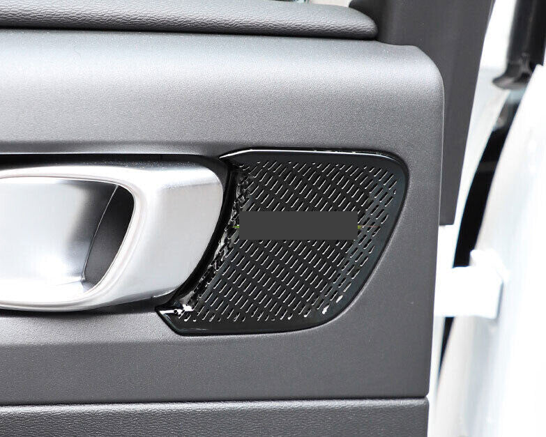 for Volvo XC40 2019-22 Black Titanium Interior Door Tweeter Speaker Cover Trim4