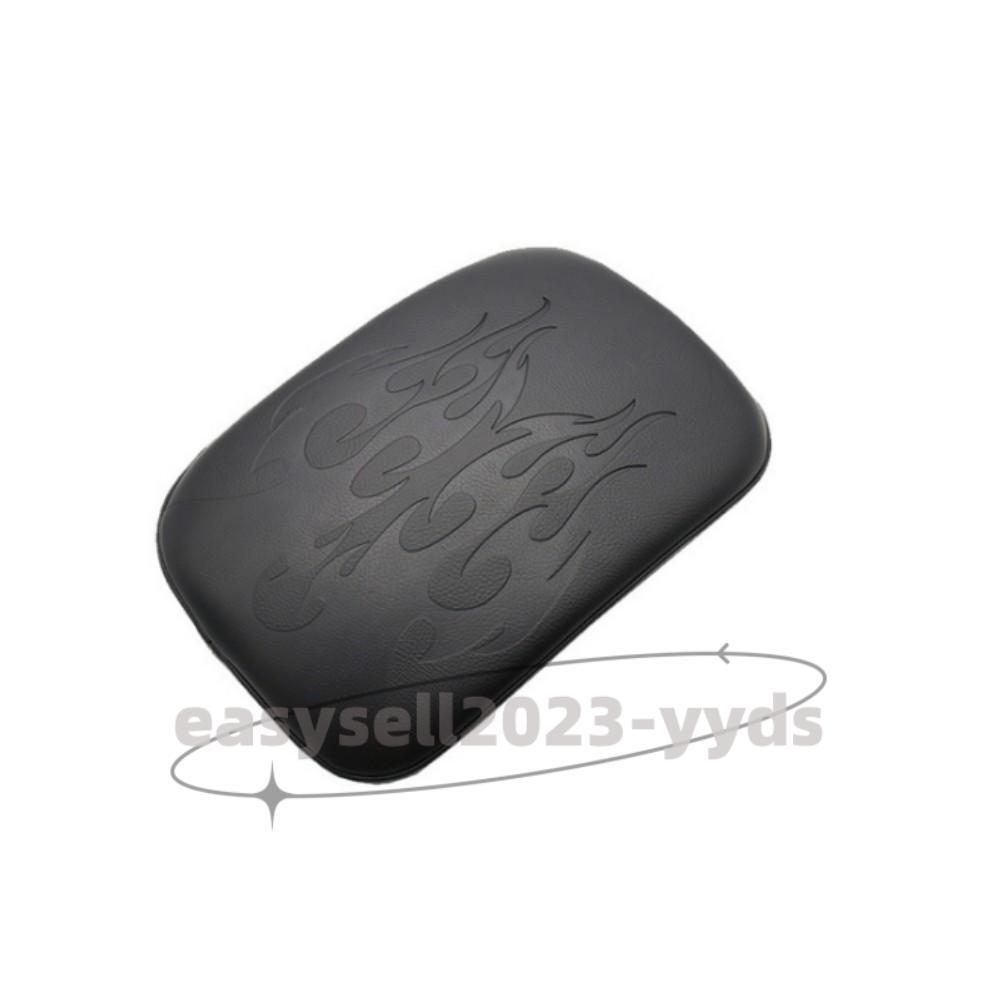 Universal 8 Suction Cup Pillion Passenger Pad for Seat for Harley Chooper Bobber
