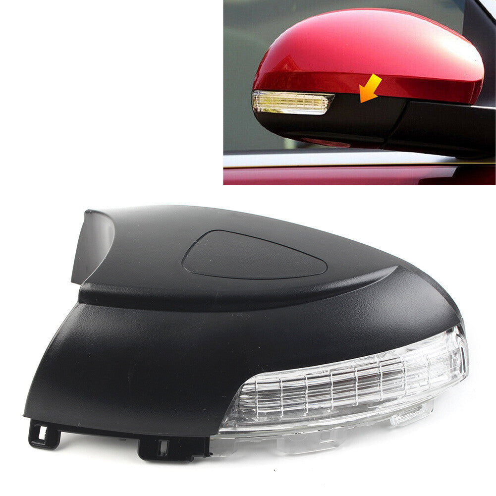 Right Side Rear View Mirror Turn Signal Light Fit for VW for Tiguan 2008-2016 Black