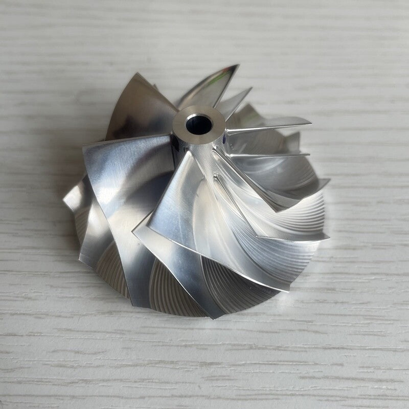 RHF5 Front 47.00/60.50 mm 6+6 Blade Performance Turbine Blank Compressor Wheel