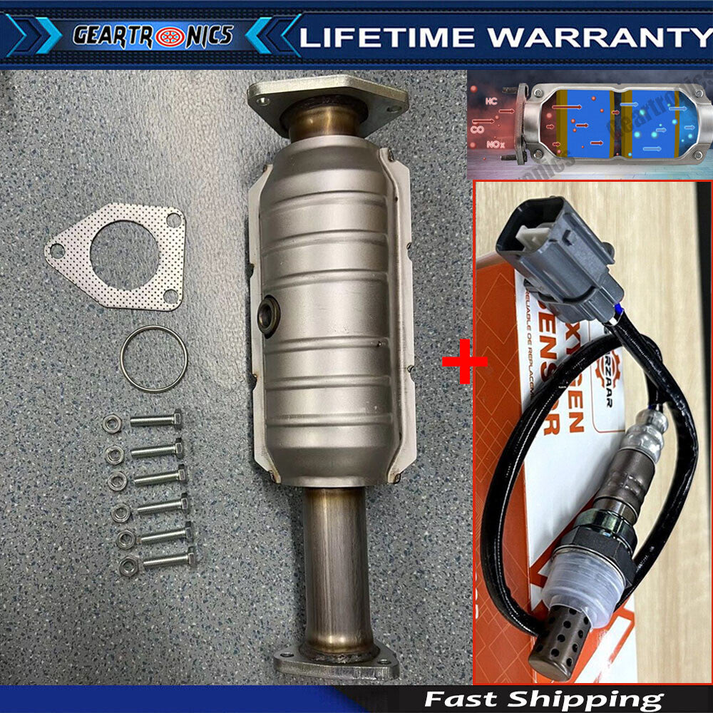 Catalytic Converter w/O2 Sensor Fit for Honda Pilot 2003 2004 3.5L 6 CYL Direct-Fit