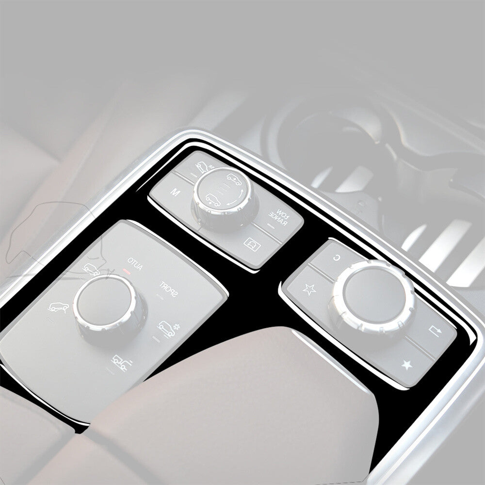 for Benz GLE GLS ML GL Class 2013-19 Gear Multimedia Panel Cover RHD Gloss Black